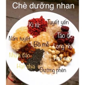 Chè Dưỡng Nhan 400gr Hàng Đẹp (Bao 50 Set)