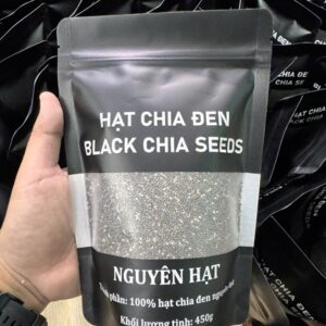 Hạt Chia Đen Túi 450gr
