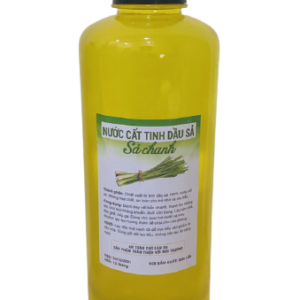 Tinh Dầu Sả Chanh Màu Vàng Chai 1 Lít (Bọc 15 Chai)