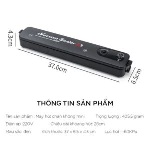 Máy Hút Chân Không Thực Phẩm Mini Gia Đình