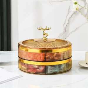 Khay Đựng Mứt 2 Tầng