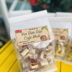 Kẹo Dừa Sáp Cà Phê Muối Trend Tết 2024