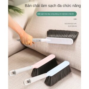 Chổi Quét Bụi Lông Mềm Cán Dài Đa Năng Cho Giường Ngủ