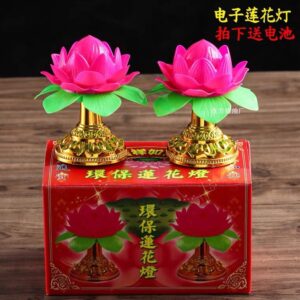 Đèn Điện Tử Hoa Sen
