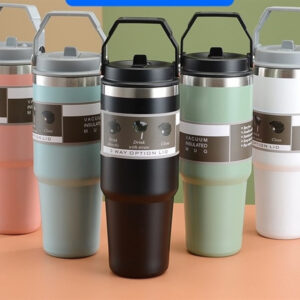 Bình Giữ Nhiệt inox 900ml Có Quai Xách Tumi