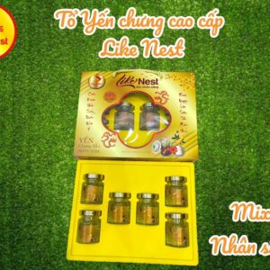 Yến Sào Like Nest Hộp Lớn Xách Màu Vàng