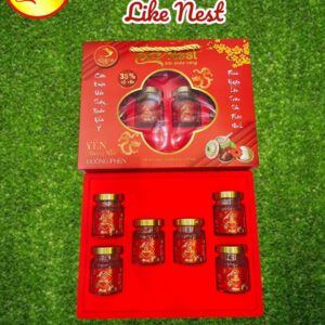 Yến Sào Chưng Like Nest Màu Đỏ Hộp Lớn Tết