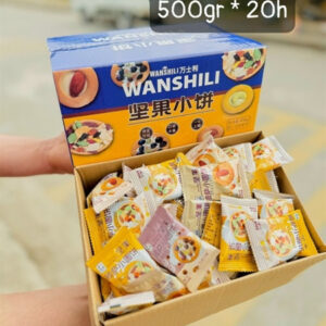 Bánh Qui Pizza Mix Hộp Wanshili