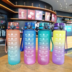 Bình Nước Nhựa Chia Vạch 1 Lít