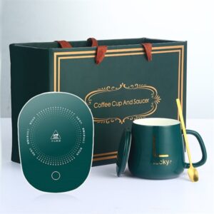 Set Cốc Hâm Nóng Lucky Kèm Đế Hâm Nóng