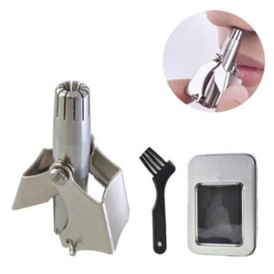 Bộ Tỉa Lông Mũi Bằng Thép Có Hộp
