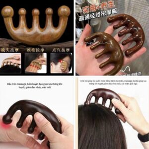 Lược Gỗ Đàn Hương Massage