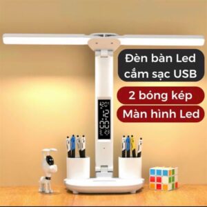 Đèn Học 2 Cánh Đa Năng Tích Điện