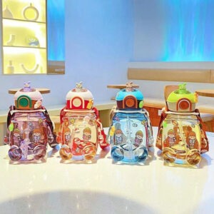 Bình Nước Gấu Nhựa 1000ml (Thùng 90 Cái)