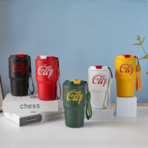 Ly Giữ Nhiệt Cà Phê 600ml Có Dây Xách
