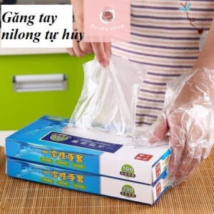 Hộp Bao Tay Nilon 200 Cái