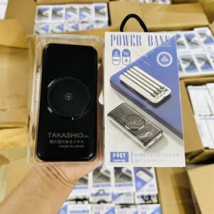 Pin Dự Phòng Takashio 20,000mah 4 Cổng Nhật Bản