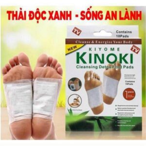 100 Miếng Dán Thải Độc Chân Nhật Bản Kinoki Detox Foot Patch