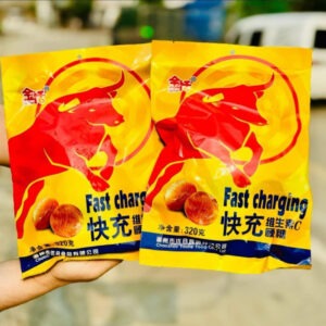 Kẹo Ngậm Vị Bò Húc JinTian Gói 320g