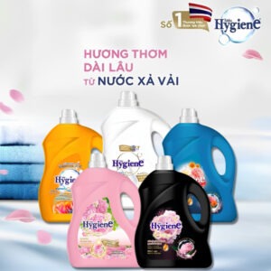 Nước xả vải đậm đặc Hygiene 3500ml nội địa Thái Lan