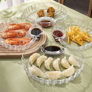 Đĩa Thủy Tinh Vỏ Sò