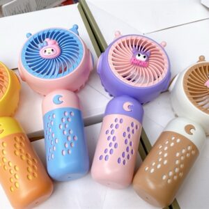 Quạt Tích Điện Mini Có Nút Bấm Trăng Khuyết (Thùng 168 Cái)