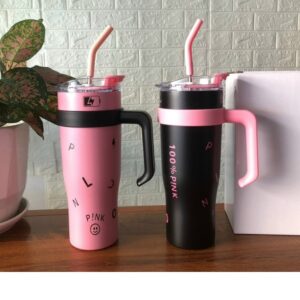 Ly Giữ Nhiệt Black Pink 1200ml