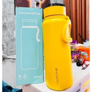 Bình Giữ Nhiệt 1500ml Xanh Vàng (Thùng 40 Cái)