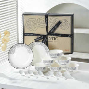 Set Bát 14 Chi Tiết Hoa Hồng