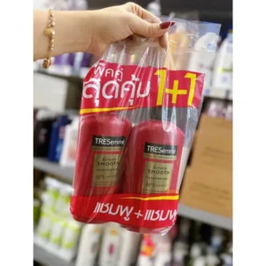 Combo Cặp Gội + Gội Tresemme Đỏ 370ml (Thùng 6 Cặp x 2 Chai)