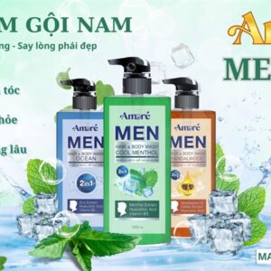 Sữa Tắm Gội Nam Men Amore Luxury Thái Lan 1000ml (Thùng 12 Chai)