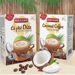 Cà Phê Dừa Hộp Rock Cafe (Thùng 24 Hộp)