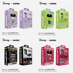 Pin Dự Phòng Hoạt Hình Disney 10,000mah Chính Hãng (Thùng 100 Cái)