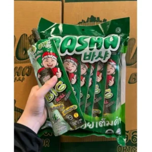 Rong Biển Basha Thái Lan Màu Đỏ (Thùng 24 lốc x 13 gói)