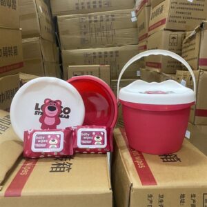 Giấy Ướt Gấu Dâu Ghế Ngồi
