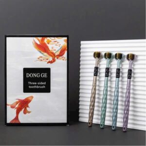 Set 4 Bàn Chải 3 Đầu Dong Ge
