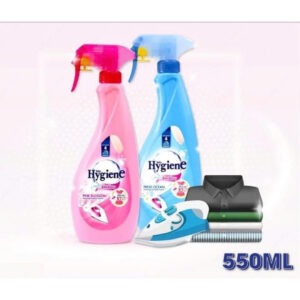 Xịt Thơm Quần Áo Hygiene Màu Xanh 550ml (Thùng 12 Chai)