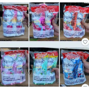 Nước Giặt Hygien Hương Nước Hoa 600ml (Thùng 12 Túi x 600ml)
