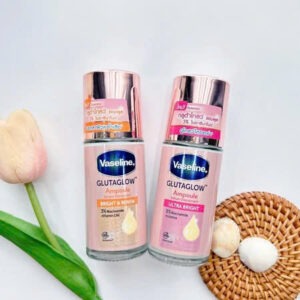 Chai Lăn Khử Mùi Dưỡng Trắng Vaseline Gluta Glow Ampoule (Thùng 24 Chai)