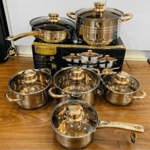 Bộ Nồi Đức 6 Món Inox Cao Cấp