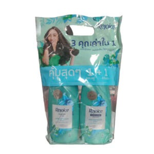 Rejoice Thái Lan Bạc Hà và Dầu Argan 370ml (Thùng 3 Cặp x 2 Chai)