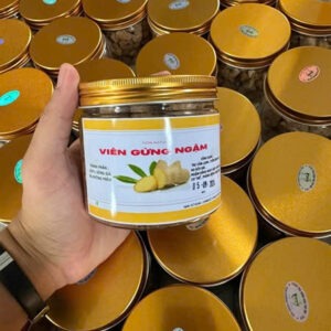 Viên Gừng Ngâm