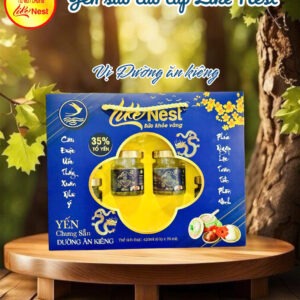 Yến Sào Chưng Like Nest Màu Xanh Dương Đường Ăn Kiêng Hộp Lớn Xách