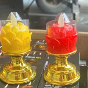Đèn Cầy Hoa Sen Led
