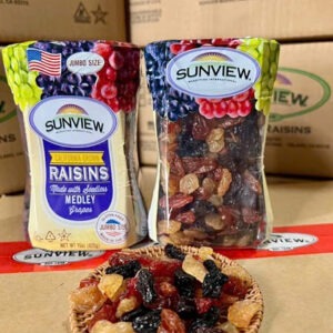 Nho Raisin Sunview Hàng Mỹ Bao Bì Mới