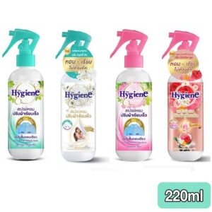 Xịt Thơm Quần Áo Hygiene Thái Lan 220ml (Thùng 12 Chai)