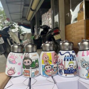 Bình Giữ Nhiệt Cà Phê Lùn Labubu 300ml