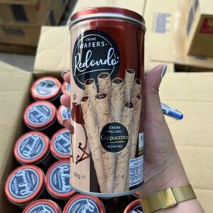 Bánh Quế Lon Creme Waffers Redondo Thái Lan (Thùng 24 Lon)