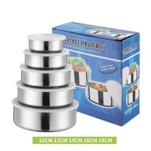 Bộ Thố Lạnh Inox 5 Món
