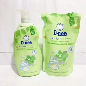 Combo Rửa Bình Dnee Thái Lan 600ml + 400ml (Thùng 12 Cặp)